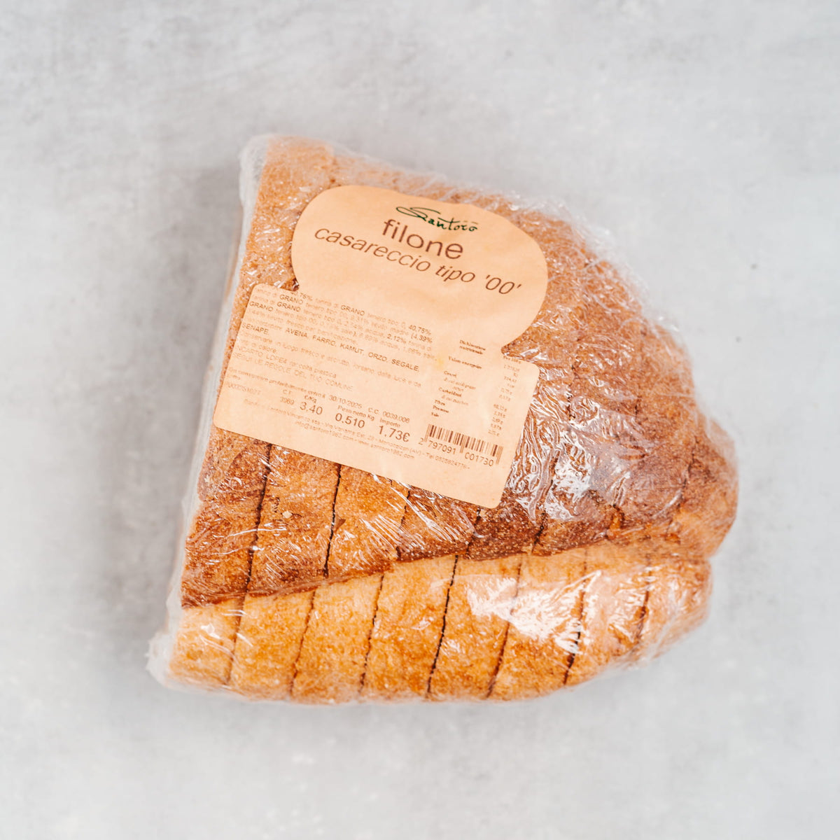 Sliced Rustic Loaf